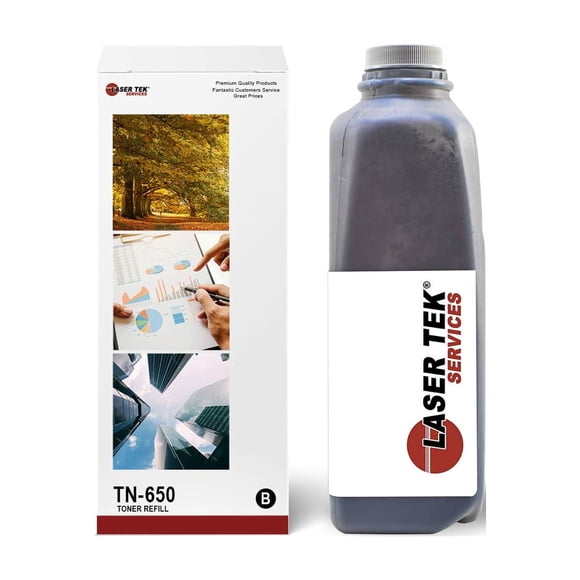Kit de recarga de tóner láser Tek TN650 negro para 8.000 páginas