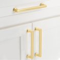 thumbnail image 3 of Goldenwarm 25 Pack Gold Drawer Pulls Brass Cabinet Knobs Hardware for Kitchen, 5inch, 3 of 7