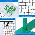 thumbnail image 7 of KL KLB Sport 22 FT Pickleball Net, Portable Pickleball Net USAPA Regulation Size, Pickle Ball Game Net System with Carrying Bag, 7 of 7