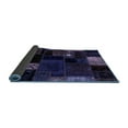thumbnail image 2 of Ahgly Company Indoor Square Patchwork Blue Transitional Area Rugs, 8' Square, 2 of 4