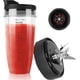 thumbnail image 1 of Compatible Piezas De Aspas Licura Ninja, Juego De Repuesto De Vasos De Licura y Cuchilla, 3 Piezas Repuesto，1 Vaso Original 24oz Incluye Tapa, 1 Cuchilla Extractor 7 Aletas, 1 of 3