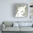 thumbnail image 3 of A Very Modern Dog 'Sepia Modern Dog III' Canvas Art, 3 of 3
