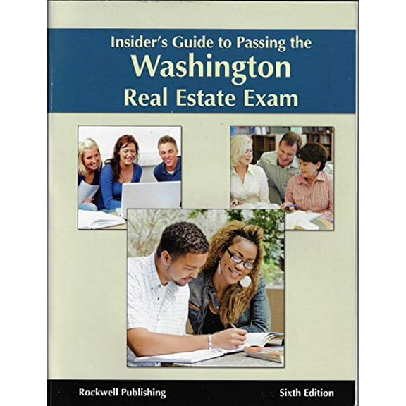 Pre-Owned Insider's Guide to Passing the Washington Real Estate Exam - 6th edition Paperback