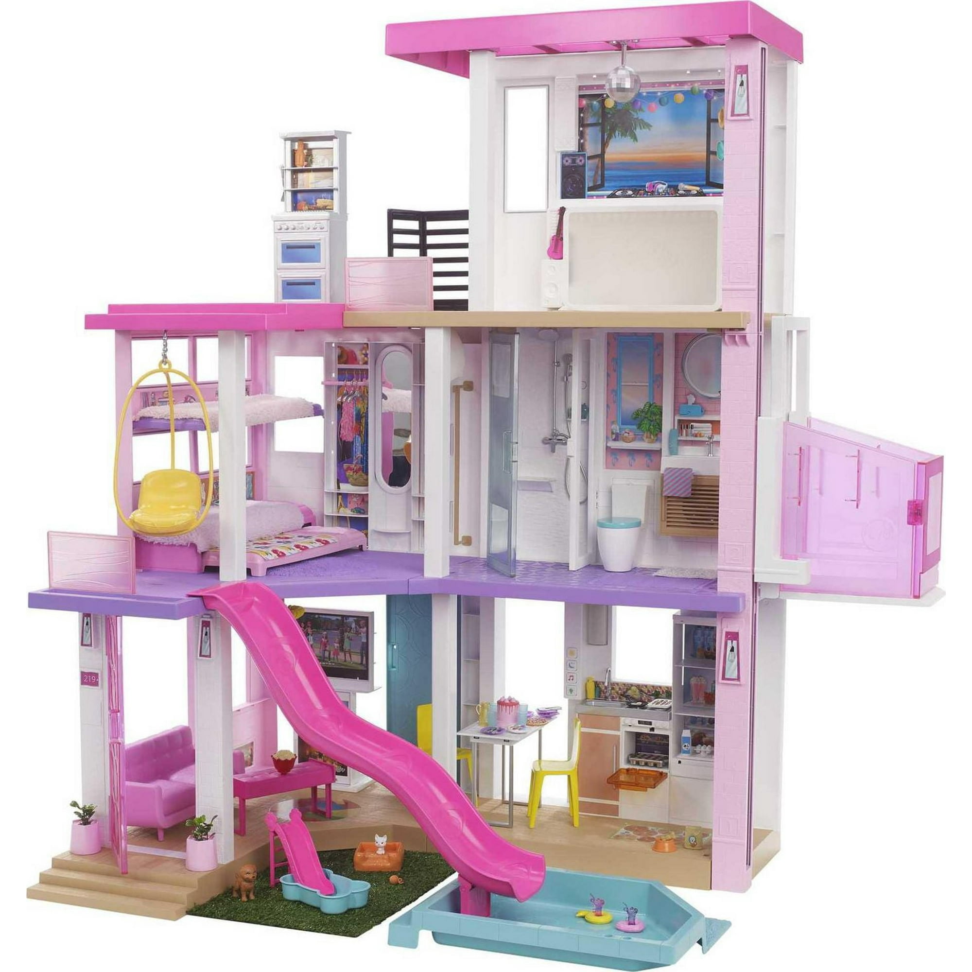 Dreamhouse Walmart Maison Barbie Walmart Barbie Dreamhouse (109 Cm