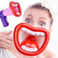 thumbnail image 2 of Funny Multi Voice Changer Toy, Big Mouth Voice Changing Amplifier Handheld Loudspeaker Megaphone Trick Joke Toy For Children Kids (AA Battery, Not Include), 2 of 5