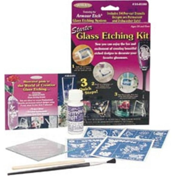 Armour Products 220384 Glass Etching Starter Kit-