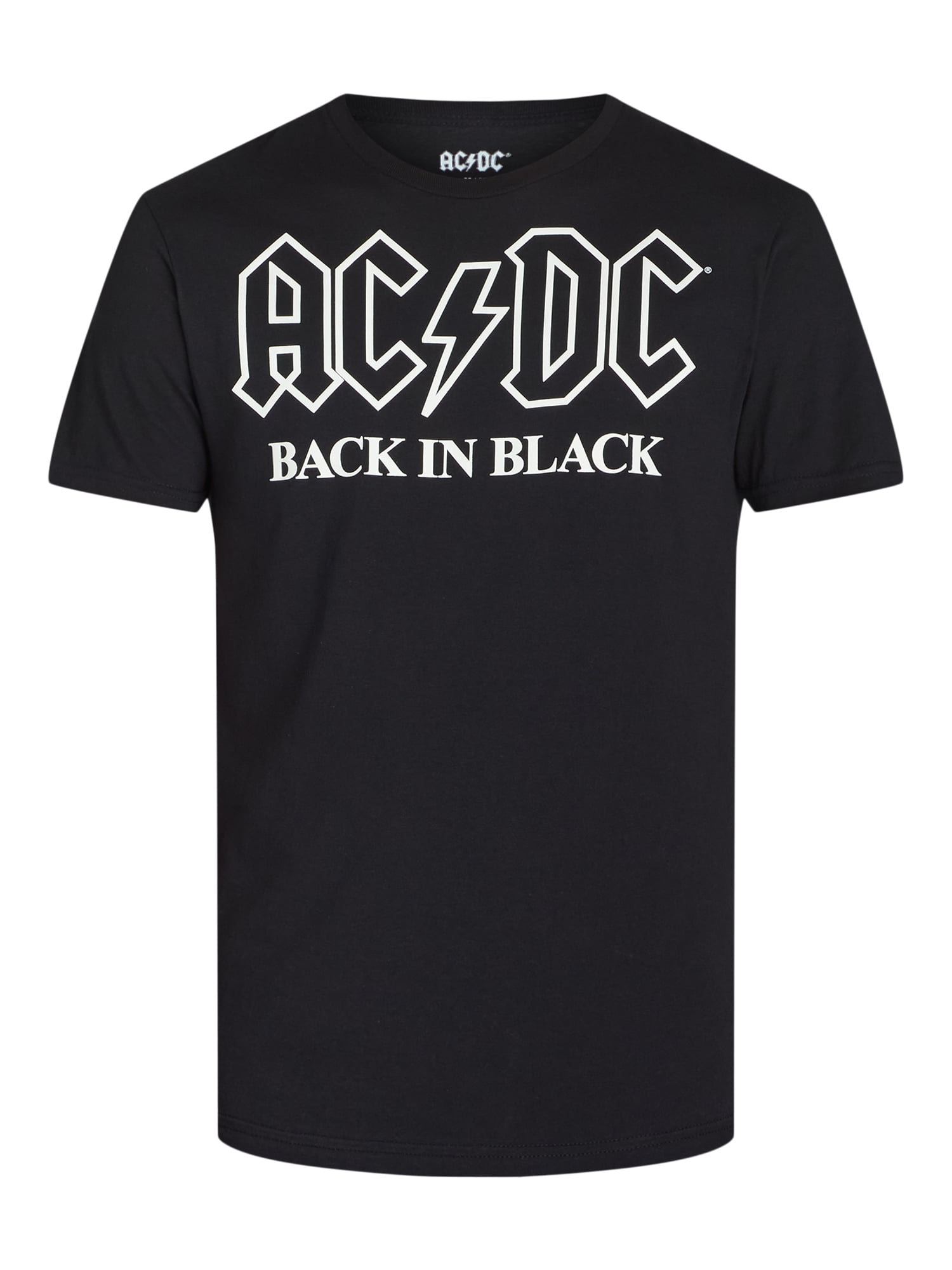 AC/DC Men’s & Big Men's Back in Black Graphic Tee Shirt, Sizes S-3XL