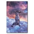 thumbnail image 3 of Starry Night Canvas Inspired American Hairless Terrier Dog Pet Family Friend Peace Oil Painting Art Print Poster Wall Decor, 3 of 6