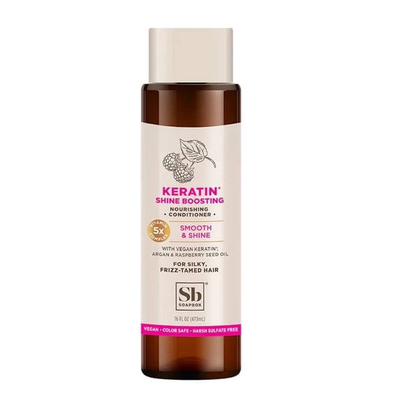 Acondicionador Soapbox Keratin Shine Boosting 473 ml