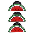 thumbnail image 1 of 3 piezas de sandía Pin de la sandía Pin de la solapa en forma de fruta Broche de sandía Broche esmaltado de esmal, 1 of 7