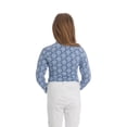 thumbnail image 4 of Equinavia Alma Girls Equestrian Long Sleeve Sun Shirt | Kids Riding Shirt with UPF 50 UV Protection and Breathable Mesh, 4 of 4