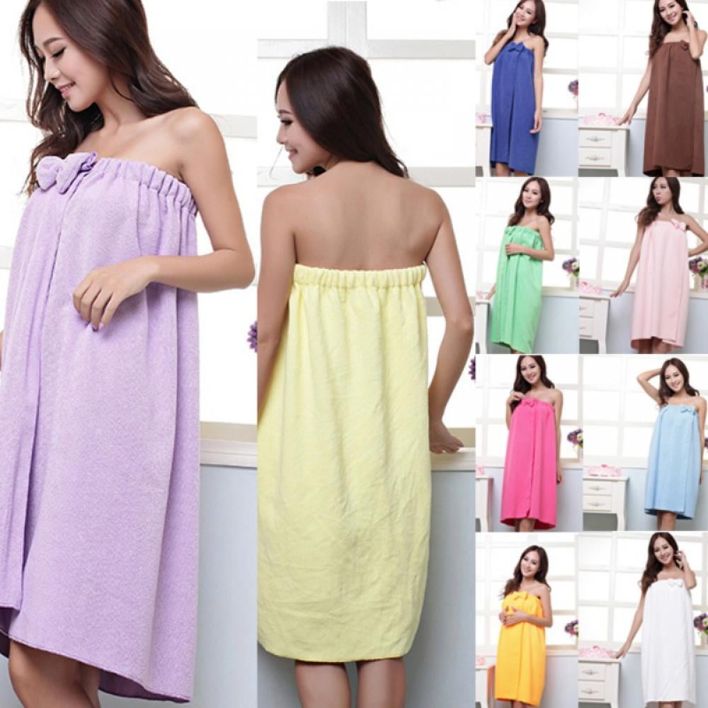 Popvcly Towel Wrap Body Wrap Spa Robe Towel Bathrobe Spa Bathrobe Spa Wraps for Women Body Wrap Towel Bath Towel Women Microfiber
