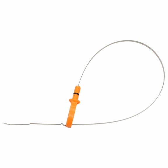 Unique Bargains 1 Pc Engine Oil Dipstick for Ford Fusion 4 Cyl 2.5L Duratec HE PFI 2010-2012 Oil Level Dip Stick Double Hole Indicator No.8E5Z6750C Orange Plastic