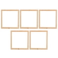 thumbnail image 1 of 5 marcos de fotos vacíos de madera en forma de L para cuadros (30 x 30 cm), 1 of 7