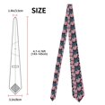 thumbnail image 2 of Balery Rose Flowers Corbata Clásica de Seda para Hombre, Corbata Tejida Jacquard, Corbatas Formales para Negocios y Bodas, 2 of 7