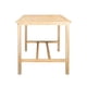 thumbnail image 5 of Juego De Mesa De Madera Maciza Con 2 Sillas Altas Bossa Cala, 5 of 5