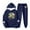 Navy, variant on Gytharion Sweatsuit Sets for Women Fashion Shamrock Graphic Print Long Sleeve Hoodies and Jogger Sweatpants 2 Piece St Patricks Day Tracksuit Sets with Pockets