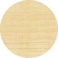 thumbnail image 1 of Ahgly Company Machine Washable Indoor Round Abstract Chrome Gold Yellow Area Rugs, 4' Round, 1 of 7