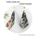 Autua Cute Dog QuickDry Hand Towels 30x30cm for Kitchen and More