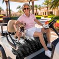 thumbnail image 3 of Golf Cart Seat Covers for 2 Seater,Black Mist Forest Microfiber Cart Seat Towel Blanket,Retro Country Watercolor Tree Scenery Absorbent NonSlip Bench Seats Protector for Golf Course 51"x31", 3 of 9