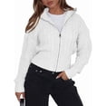 thumbnail image 1 of Sudaderas con Cremallera para Mujer, Conjuntos Casuales, Cárdigan, Ropa de Abrigo, Chaquetas de Invierno de Moda, Abrigos. S, 1 of 8