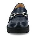 thumbnail image 6 of Journee Womens Jessamey Treaded Outsole Loafer, Widths Available, 6 of 8