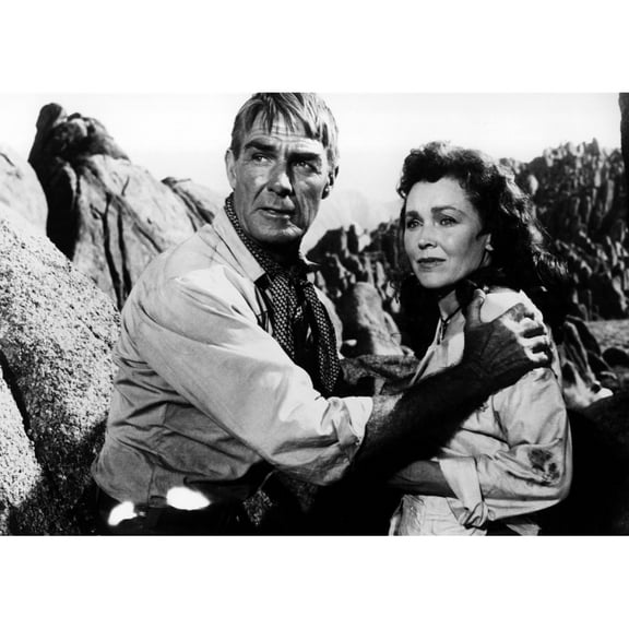 The Tall T Randolph Scott Maureen O'Sullivan 1957 Photo Print (28 x 22)