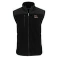thumbnail image 2 of Men's Cutter & Buck Black South Carolina Gamecocks Big & Tall Cascade Eco Sherpa Fleece Full-Zip Vest, 2 of 3