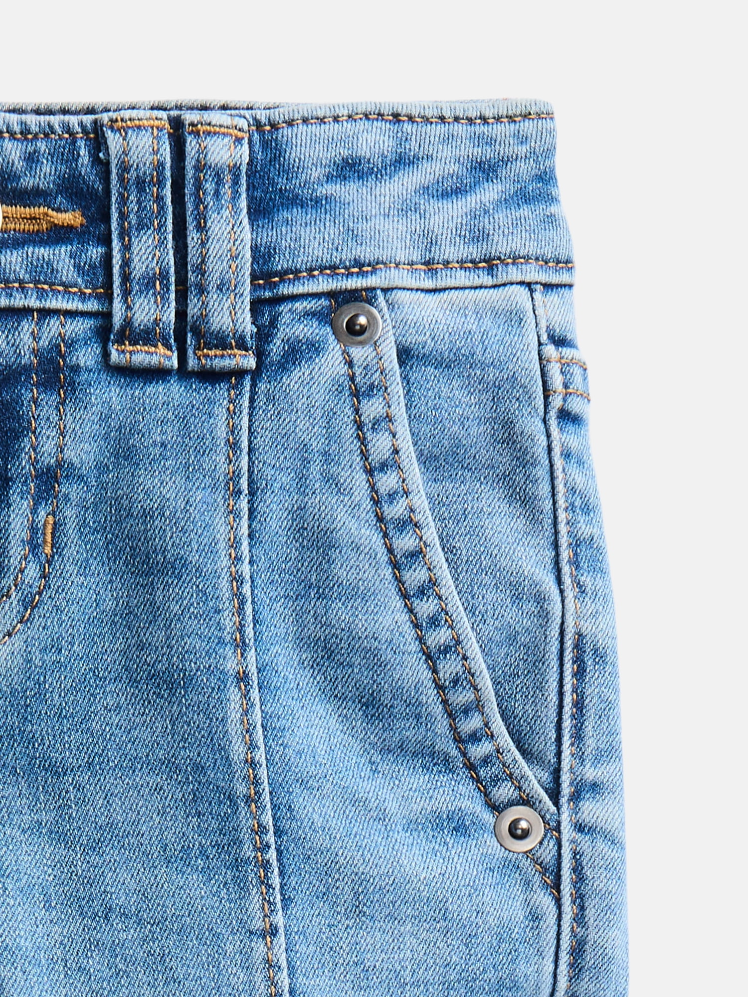 Wonder Nation Girls Front Seam Flare Jean, Sizes 4-18
