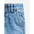 thumbnail image 3 of Wonder Nation Girls Front Seam Flare Jeans, Sizes 4-18, 3 of 3