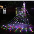 thumbnail image 2 of Outdoor Christmas Lights, 350 LED Lights, 12-inch Star Christmas Tree Decoration Lights, Light String Length 350cm, Suitable for Festivals, Weddings, Parties, and New Year (Multi-Color) (Color : 2), 2 of 8