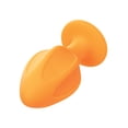 thumbnail image 3 of Cheeky Orange Textured Butt Plug Set, 3 of 5
