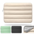 thumbnail image 2 of Puffy Laptop Sleeve 13-14 Inch For Women,Laptop Cover for iPad Pro 12.9 MacBook Pro 14 Inch MacBook Air 13 Inch Tablet Pouch Bag Green, 2 of 6