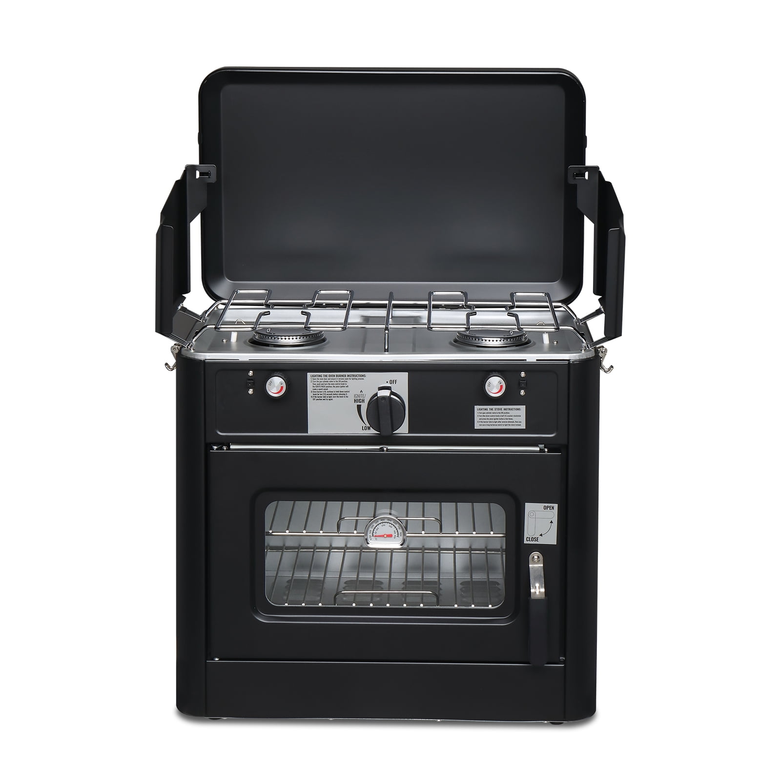 Ktaxon Stove & Oven 2 Burner Propane Camping Stove