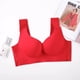 thumbnail image 5 of Sujetador deportivo sin costuras para mujer, ropa interior inalámbrica de copa completa, sujetador deportivo a prueba de golpes, chaleco, ropa interior para niña XL Scienceny AP001714-08, 5 of 7