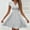 B133 Gray Plus Size Summer Dresses Clearance Under $5, variant on Summer Xqxayjr Summer Aline Swing Flowy Short Mini Sun Dresses for Women Homecoming Dresses Under $10 Plus Size Ruffle Sleeveless Striped V Neck Trendy Outfits Church Dress