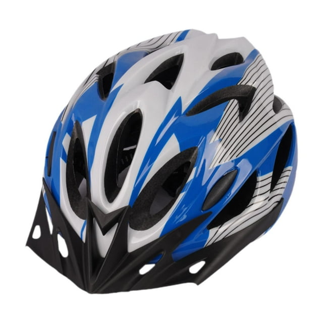 Casco para bicicletas para niños Casco de bicicleta cómodo Absorbe de choque de la barbilla ajustable para patinar en línea Sports al aire libre Azul