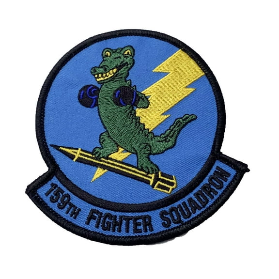 159TH FIGHTER SQUADRON Boxin' Gators Patch - Sew On