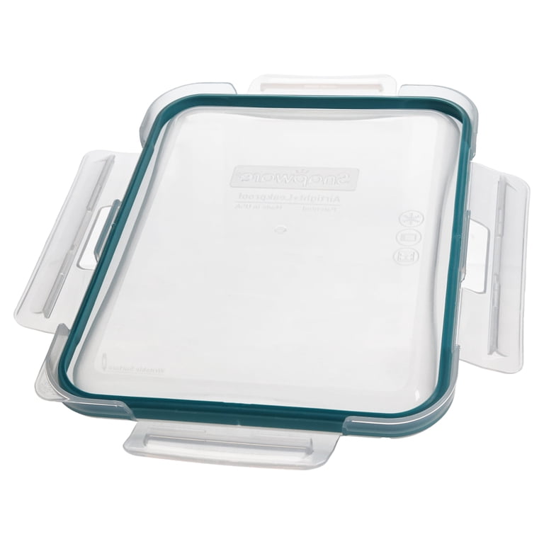 Snapware, Food Storage Lid, 7211R, Clear with Juniper Green Gasket
