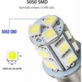 thumbnail image 2 of 12V 1156 20 Pack Bright 1156 1141 1003 13-SMD White LED Bulbs for Car Interior RV Camper Light, 2 of 5