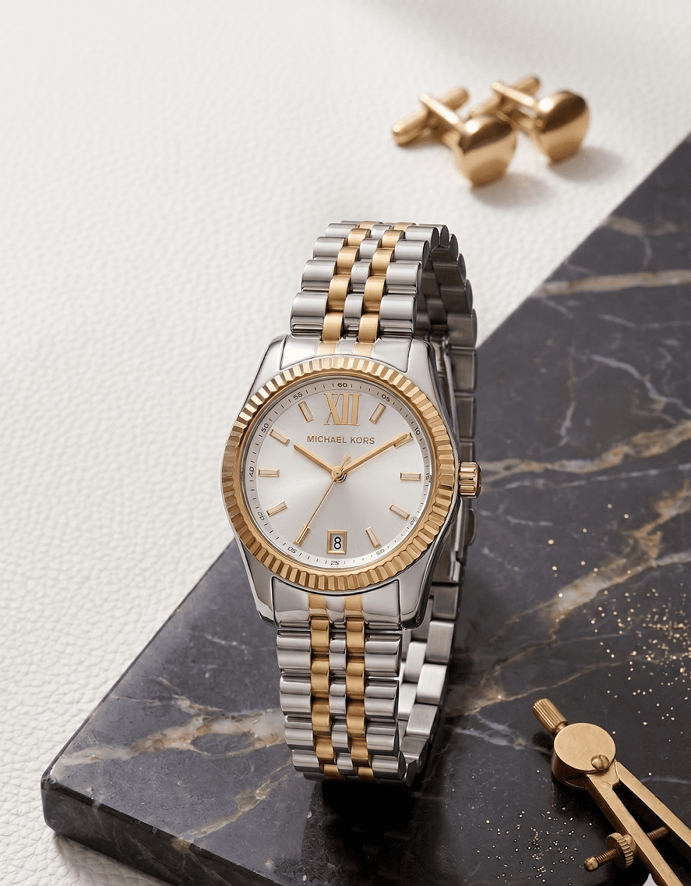 MICHAEL KORS MK5901 腕時計 べっ甲 ラインストーン Original Michael Kors Wrist Watch MK6933 Bradshaw- Rose Gold