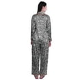 thumbnail image 3 of Moomaya Pajama Shorts With Pockets For Women Printed Sleepwear Pajama Nightdress, 3 of 6