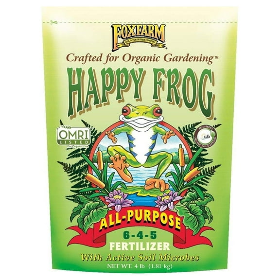 FX14620 Happy Frog All-Purpose Fertilizer, 4 lb Bag Nutrients
