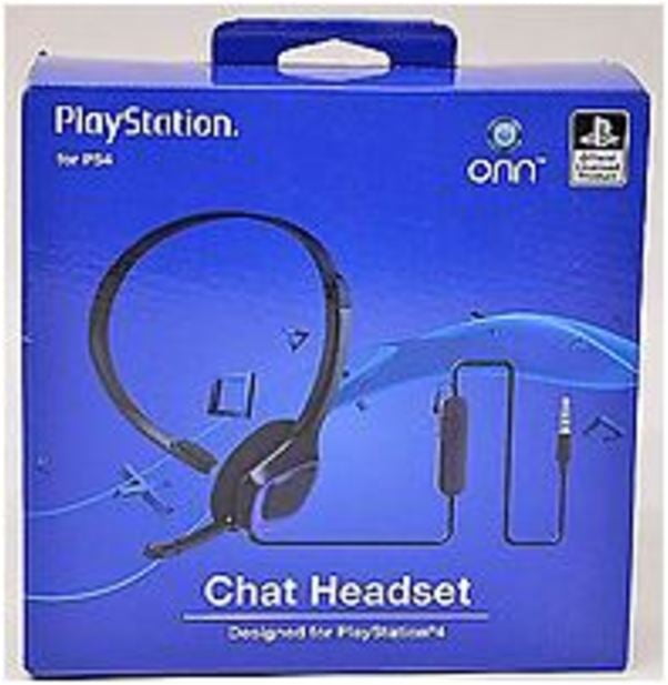 onn chat headset for playstation 4
