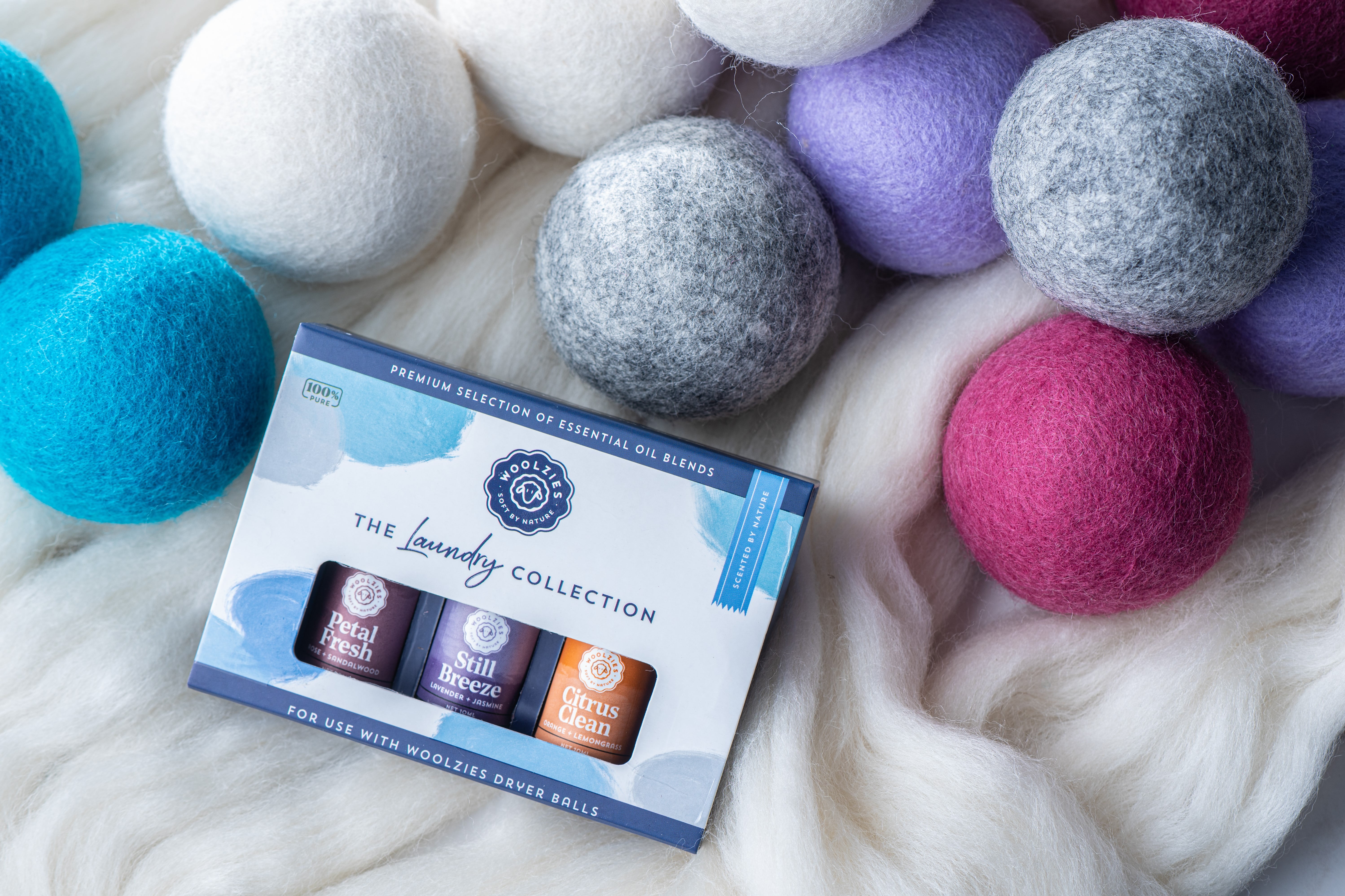 Woolzies Essential Oil Laundry Collection Set