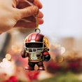 thumbnail image 2 of Hbdhejl Interesting Super Wrist Style Rugby Player Acrylic Statue Keychain 2D Design A Sports Souvenir That Fans Can Collect, 2 of 6