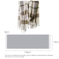 thumbnail image 2 of Fashion Long Shawl Big Grid Winter Warm Lattice Large Scarf, 2 of 5