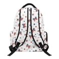 thumbnail image 2 of KUIFORTI US Flag Bow Boys School Bag 17 Inch Polyester Kids Backpack with Laptop Compartment Adjustable Straps for Elementary Primary Middle Back to School Gifts for Students, 2 of 7