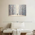 thumbnail image 2 of Elephant Stock Stroll Together Wall Art - Horizontal Canvas Wall Art - Living Room Wall Decor - Love Canvas - Blue And Gray Decor By Ekaterina Ermilkina - 36" x 24", 2 of 8