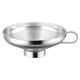 thumbnail image 1 of Wosthever Embudo de boca ancha para conservas con asa Filtro de aderezo de acero inoxidable Embudos de gran calibre para ingredientes secos Cocina y Comedor S, 1 of 6